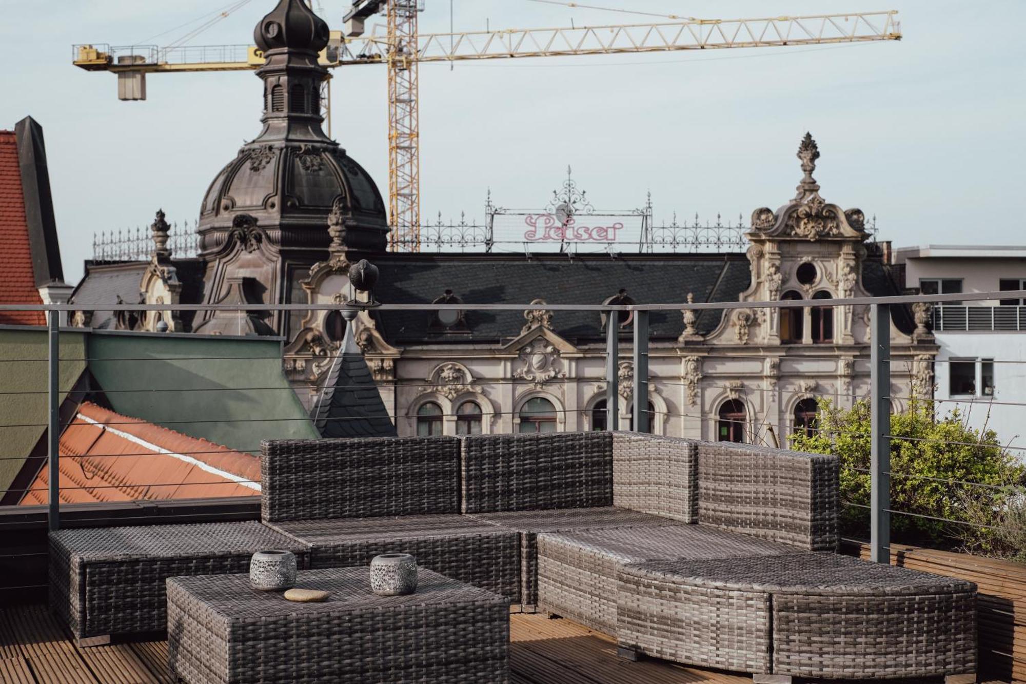 Traumhaftes Apartment Am Dom Mit Grosser Dachterrasse Zwickau Dış mekan fotoğraf