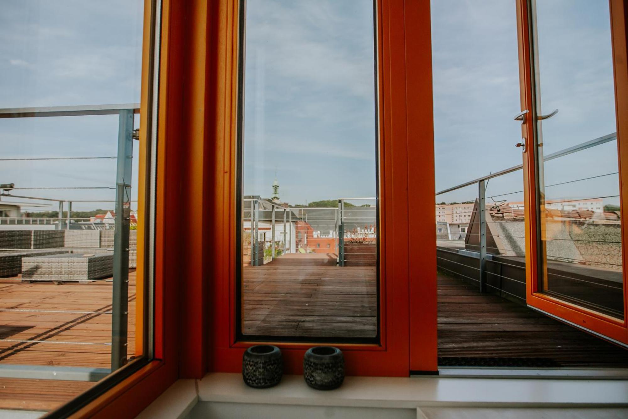 Traumhaftes Apartment Am Dom Mit Grosser Dachterrasse Zwickau Dış mekan fotoğraf