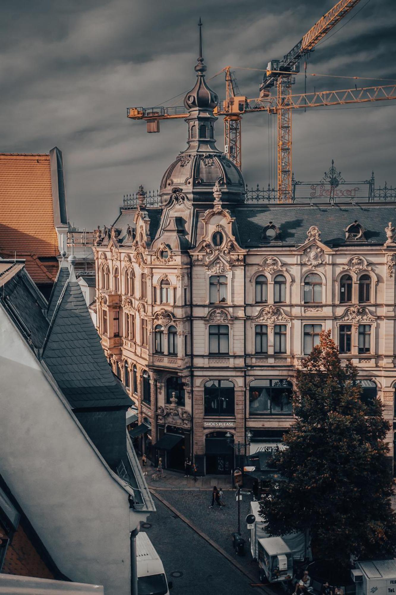 Traumhaftes Apartment Am Dom Mit Grosser Dachterrasse Zwickau Dış mekan fotoğraf